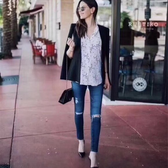 BCBG Maxazria Upas Cape, Black - Picture 7 of 11